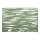 Abstracte #3: Olijfgroene blauwvis Kussensloop (Voorkant)
