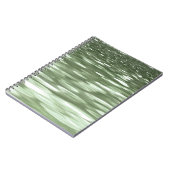 Abstracte #3: Olijfgroene blauwvis Notitieboek (Linkerzijde)