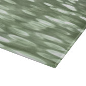 Abstracte #3: Olijfgroene blauwvis Snijplank (Hoek)
