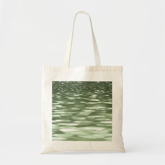 Abstracte #3: Olijfgroene blauwvis Tote Bag (Voorkant)