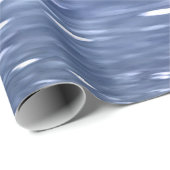 Abstracte #3: Powder blue shimmer Cadeaupapier (Rol Hoek)