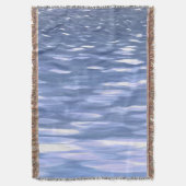 Abstracte #3: Powder blue shimmer Deken (Voorkant Verticaal)