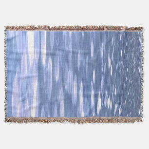 Abstracte #3: Powder blue shimmer Deken
