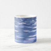 Abstracte #3: Powder blue shimmer Koffiemok (Center)
