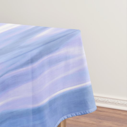 Abstracte #3: Powder blue shimmer Tafelkleed (Voorbeeld)