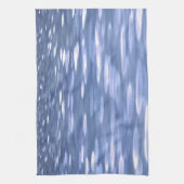 Abstracte #3: Powder blue shimmer Theedoek (Verticaal)