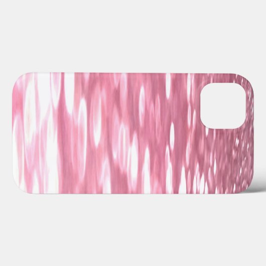 Abstracte #3: Roze grijze Hoesje-Mate iPhone Case (Achterkant (horizontaal))