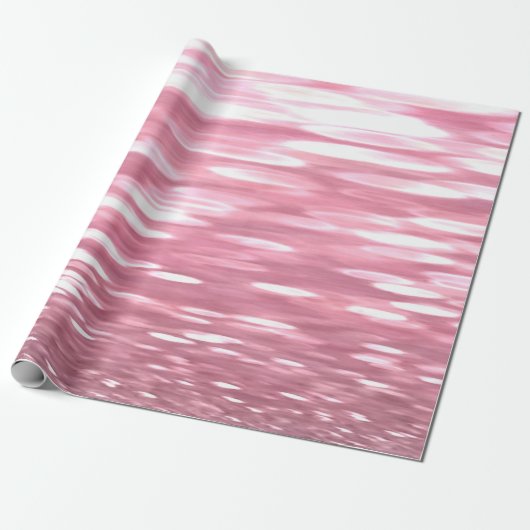 Abstracte #3: Roze shimmer Cadeaupapier (Uitgerold)