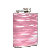 Abstracte #3: Roze shimmer Heupfles (Rechts)