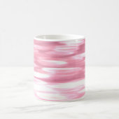 Abstracte #3: Roze shimmer Koffiemok (Center)