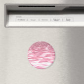 Abstracte #3: Roze shimmer Magneet (Insitu (Vaatwasser))