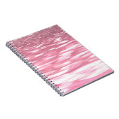 Abstracte #3: Roze shimmer Notitieboek (Rechterzijde)