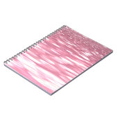 Abstracte #3: Roze shimmer Notitieboek (Linkerzijde)