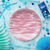 Abstracte #3: Roze shimmer Papieren Bordje (Feest)