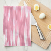 Abstracte #3: Roze shimmer Theedoek (Quarter Fold)