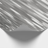 Abstracte #3: Zilver grijze shimmer Cadeaupapier (Hoek)
