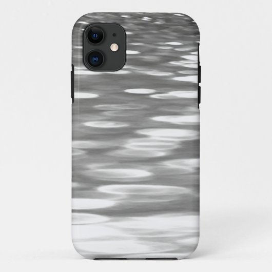 Abstracte #3: Zilver grijze shimmer Case-Mate iPhone Case (Achterkant)