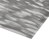 Abstracte #3: Zilver grijze shimmer Snijplank (Hoek)