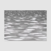 Abstracte #3: Zilver grijze shimmer Tissuepapier (Voorkant)