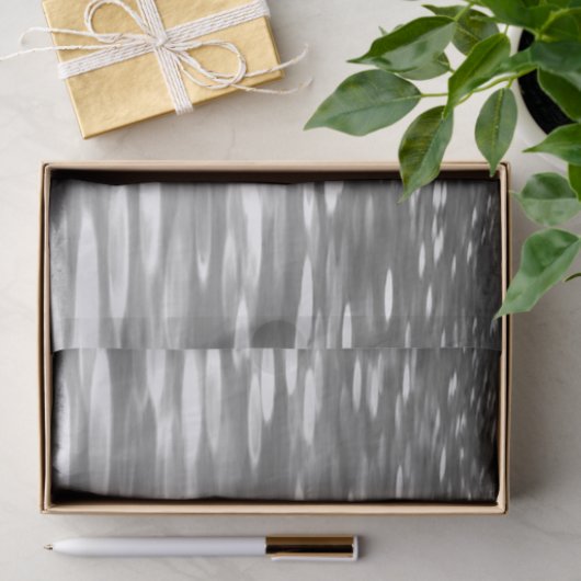 Abstracte #3: Zilver grijze shimmer Tissuepapier (Geschenk)