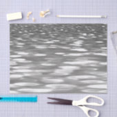 Abstracte #3: Zilver grijze shimmer Tissuepapier (Craft)