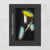 Abstracte 3D Briefkaart (Voorkant)