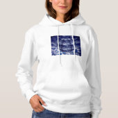 Abstracte 3D-cloud Hoodie (Voorkant)