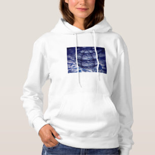 Abstracte 3D-cloud Hoodie