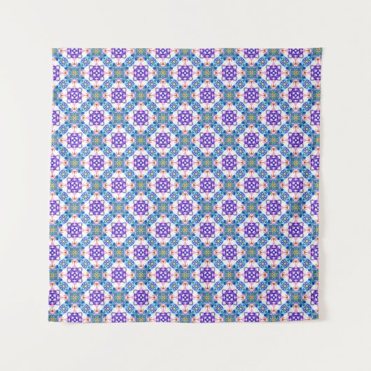 Abstracte 3D Illustratie van Modern Pattern3d illu Wandkleed (Voorkant)