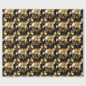 Abstracte 3D kristallen driehoek achtergrond. Cadeaupapier (Vlak)