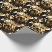 Abstracte 3D kristallen driehoek achtergrond. Cadeaupapier (Hoek)