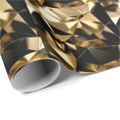 Abstracte 3D kristallen driehoek achtergrond. Cadeaupapier (Rol Hoek)