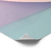 Abstracte 3D Minimalistische Kunst voor Muur Poste Poster (Hoek)