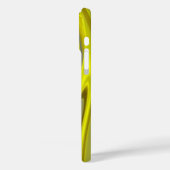 Abstracte 3D-regenboogkunst in goudgeel en blauw Case-Mate iPhone Case (Achterkant / Links)