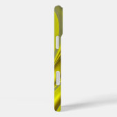 Abstracte 3D-regenboogkunst in goudgeel en blauw Case-Mate iPhone Case (Achterkant / Rechts)