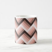 Abstracte 3D Stripe Naadloos Koffiemok (Center)
