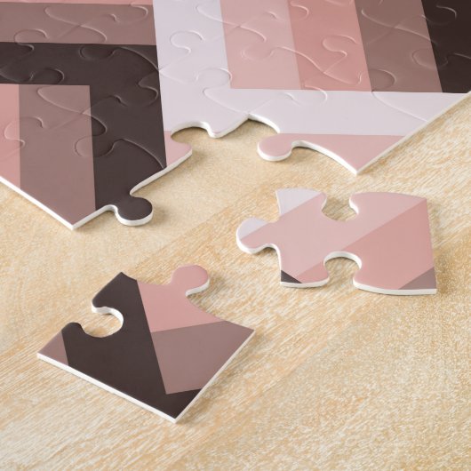 Abstracte 3D Stripe Naadloos Legpuzzel (Zijkant)