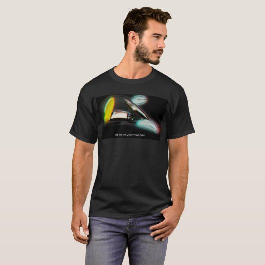 Abstracte 3D T-shirt (Voorkant volledig)