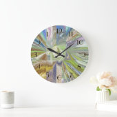 Abstracte 5420 achterwaarts grote klok (Huis)