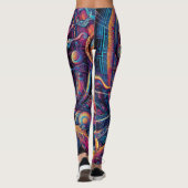 Abstracte 801 Leggings (Achterkant)