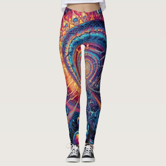 Abstracte 801 Leggings (Voorkant)