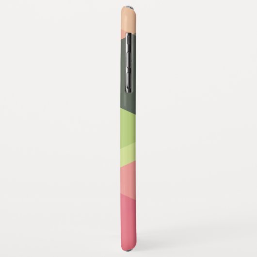 Abstracte aangepaste patroonnaamtelefoongevallen Case-Mate iPhone case (Achterkant/links)