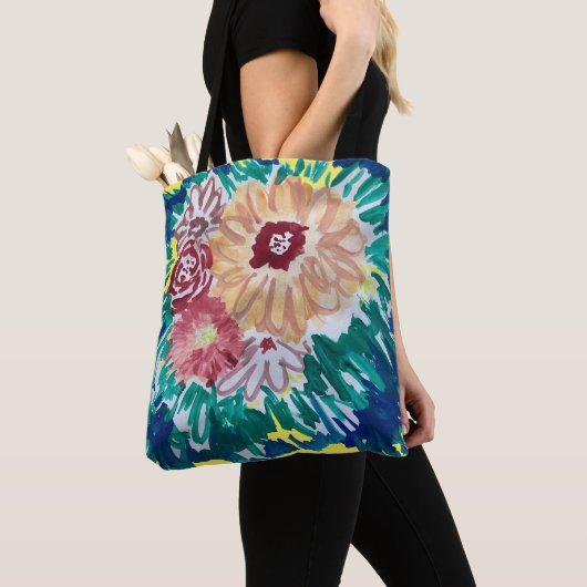 Abstracte aanjager tote bag (Dichtbij)