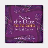 Abstracte Aankondiging Magnet (Voorkant)