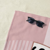 Abstracte aanpasbare handdoek (In situ)