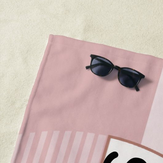 Abstracte aanpasbare handdoek (In situ)