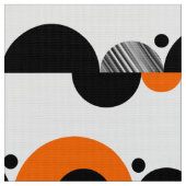 Abstracte aansluitingen 02 - Oranje Stof (Close Up)