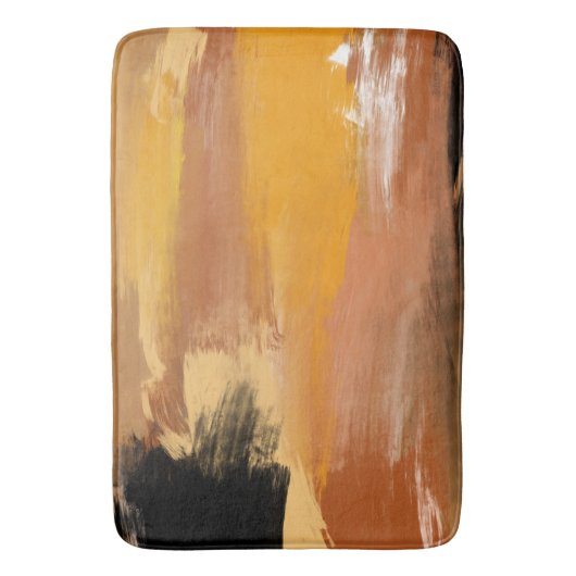 Abstracte aardbodem badmat (Voorkant Verticaal)