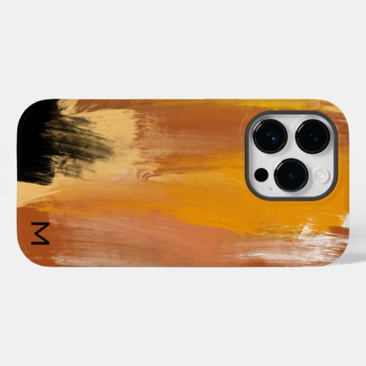 Abstracte aardbodem Case-Mate iPhone case (Achterkant (horizontaal))