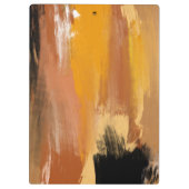 Abstracte aardbodem klembord (Achterkant)
